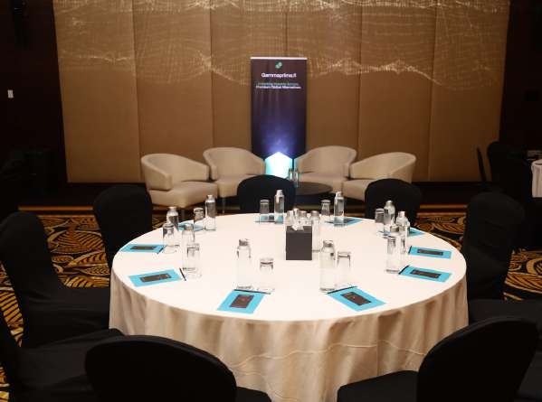 Professional conference and awards event setup in Dubai