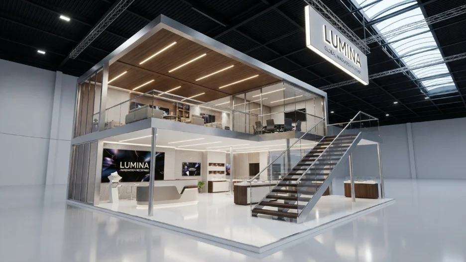 Double-Decker Exhibition Stand