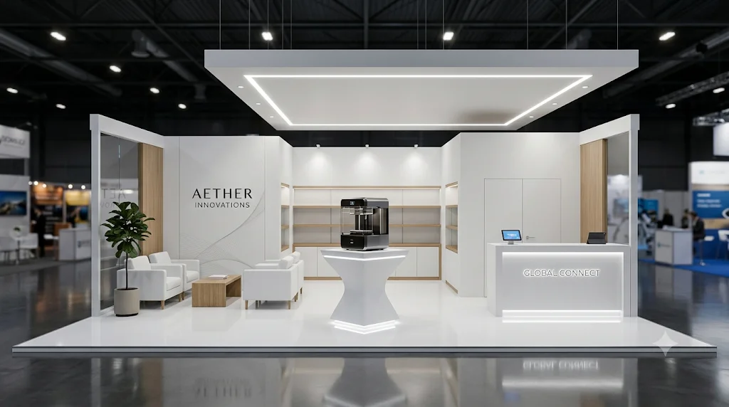 Hybrid Physical and Digital Stand