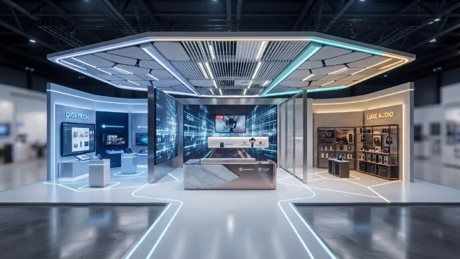 Multi-Brand Display Booth