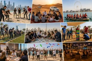 team building activities in dubai