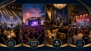 4 different types of concerts