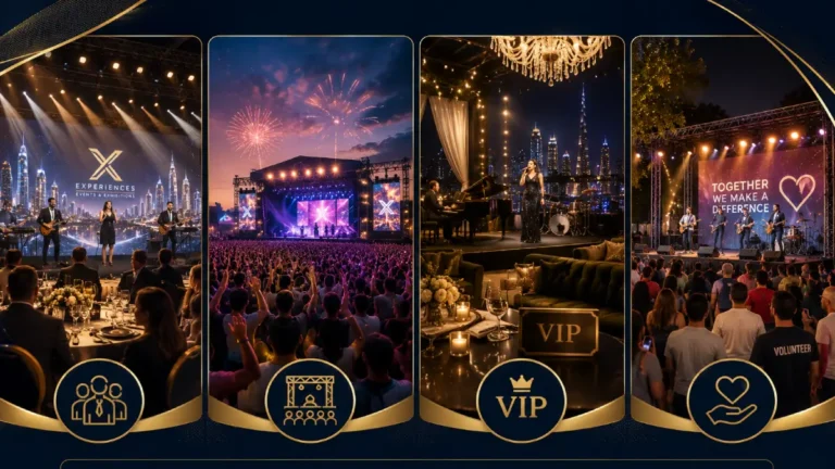 4 different types of concerts