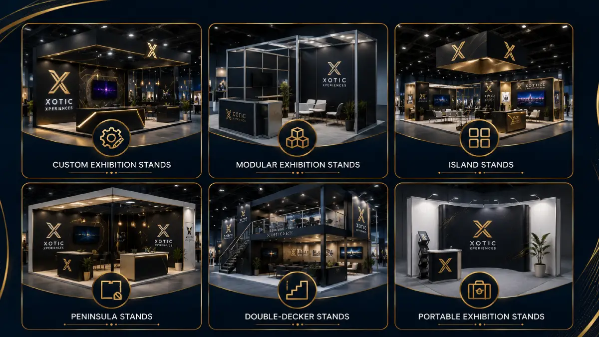 6 Types of Exhibition Stands