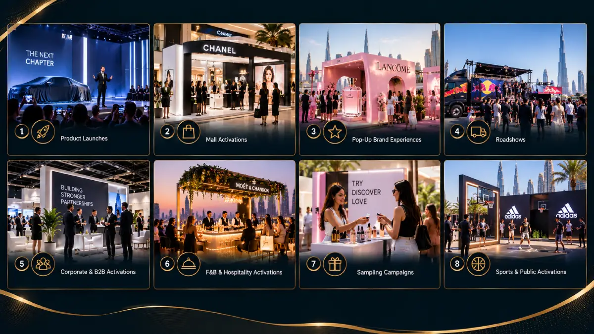 12 Creative Brand Activation Ideas in Dubai